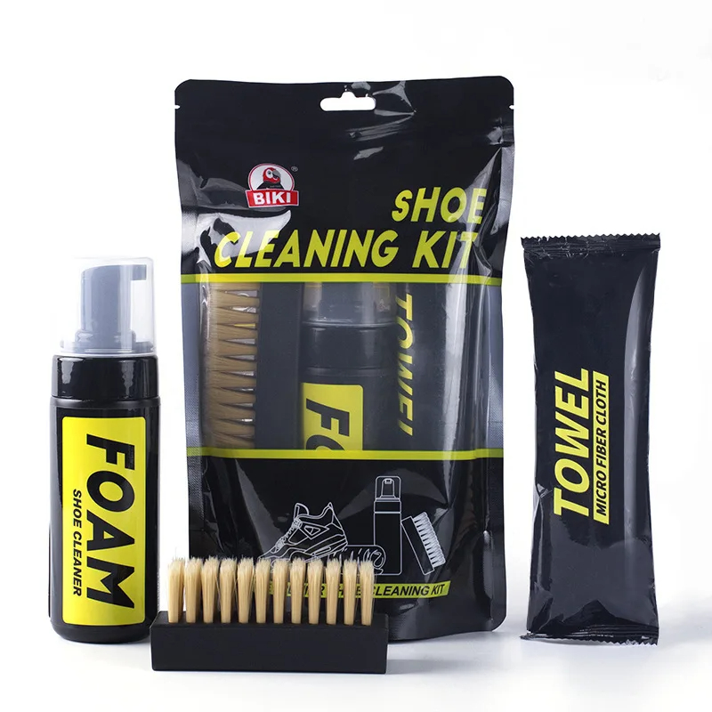 White Sneaker Care Kit - 150ML Set Pembersih Kering untuk Sepatu,