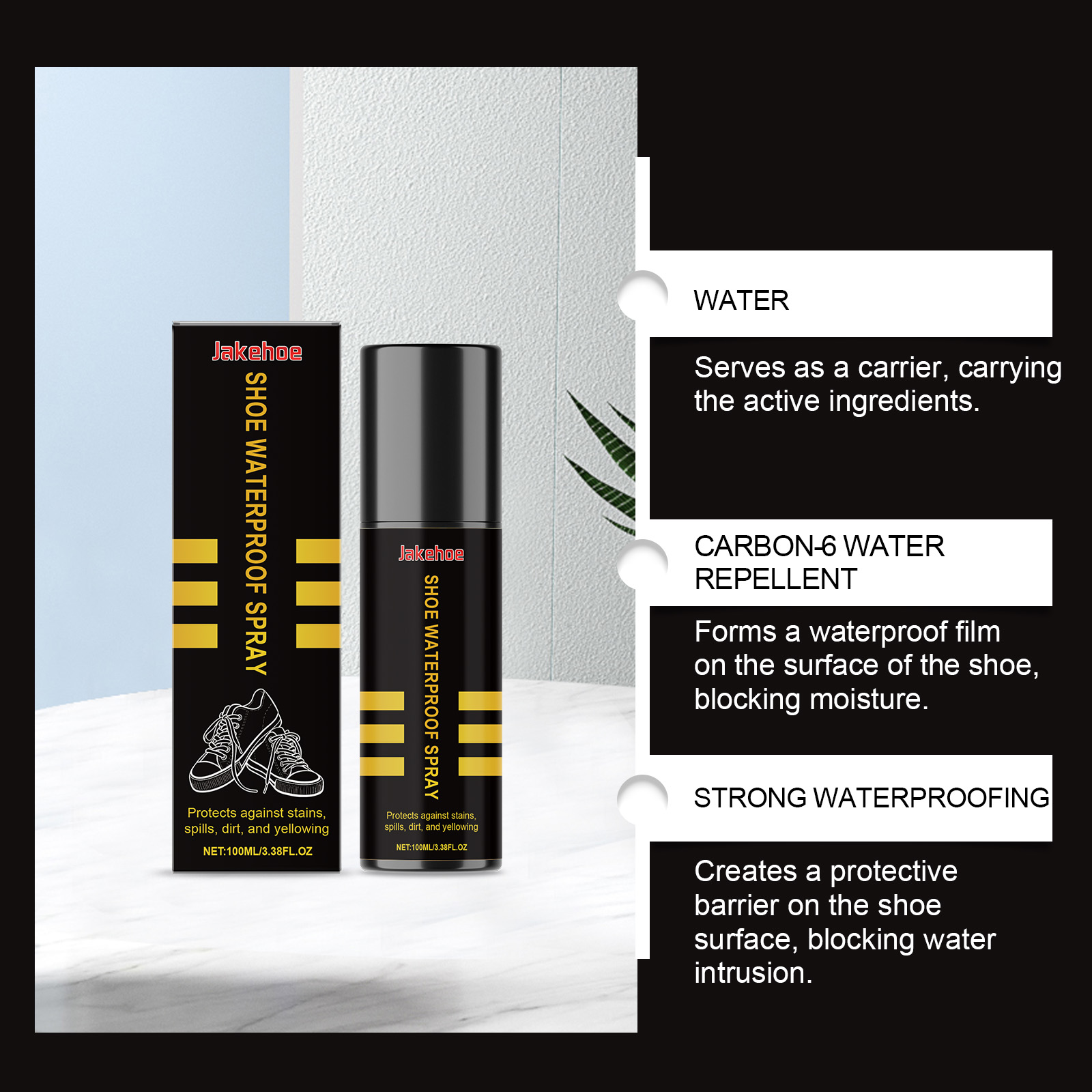 Sneaker Protector Spray - Semprotan Pelindung Sepatu Anti Air, Semprotan