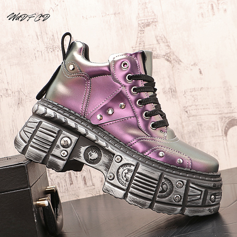 Sneaker Zone - Sepatu kets tebal sepatu bot sepeda