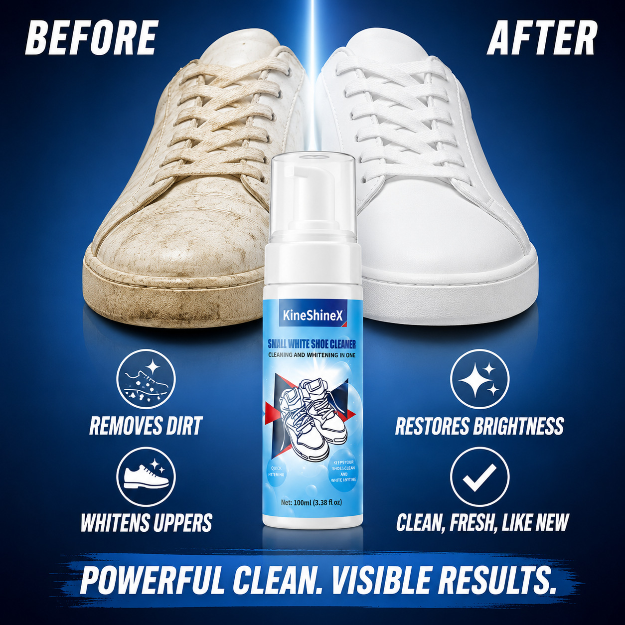 Sneaker Care Spray - Kit Pembersih Sepatu Gihen, Pembersih Sepatu