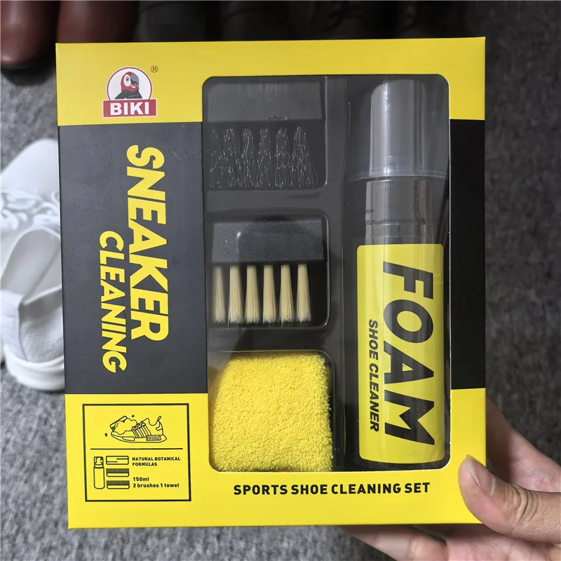 150ML Set Pembersih Kering unt - White Sneaker Care Kit ulasan dan harga
