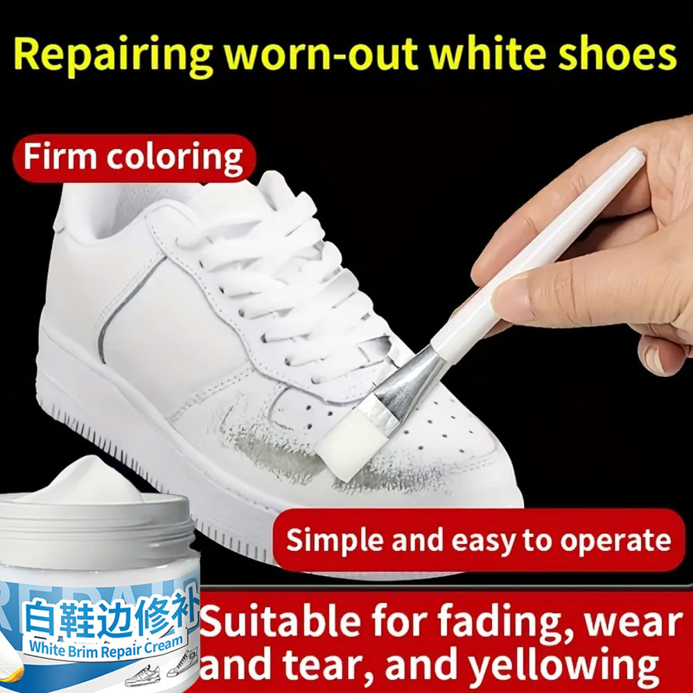 Krim Perbaikan Sepatu Profesio - White Sneaker Care Kit ulasan dan harga