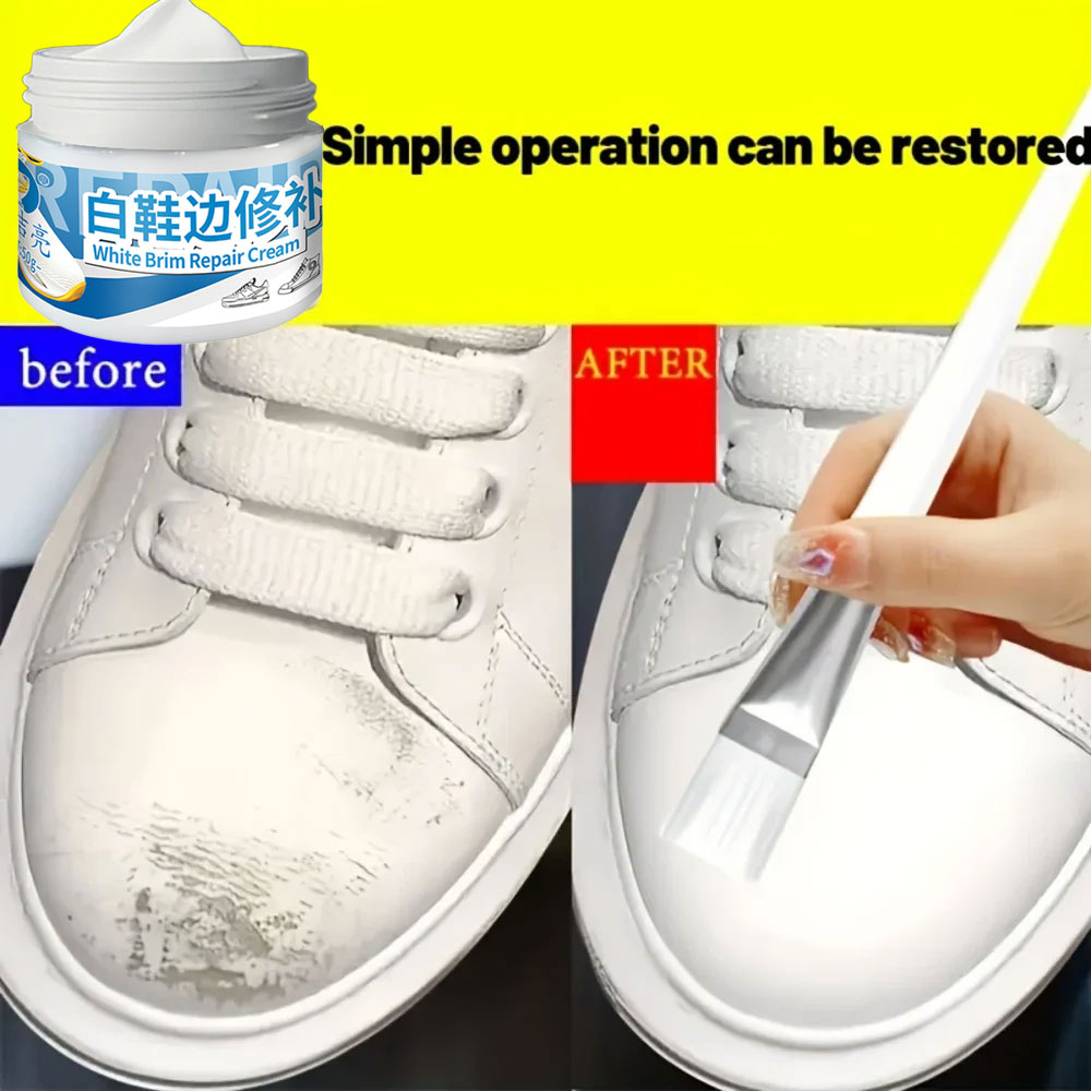 Krim Perbaikan Sepatu Profesio - White Sneaker Care Kit ulasan dan harga