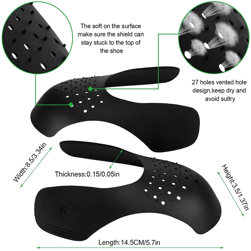 4 buah pelindung lipatan kepal - Sneaker Protector Spray ulasan dan harga