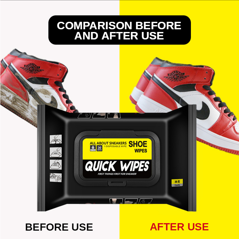 30/12 Pcs Sekali Pakai Sepatu  - Sneaker Care Wipes ulasan dan harga